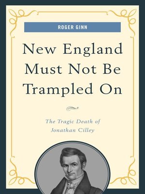 cover image of New England Must Not Be Trampled On